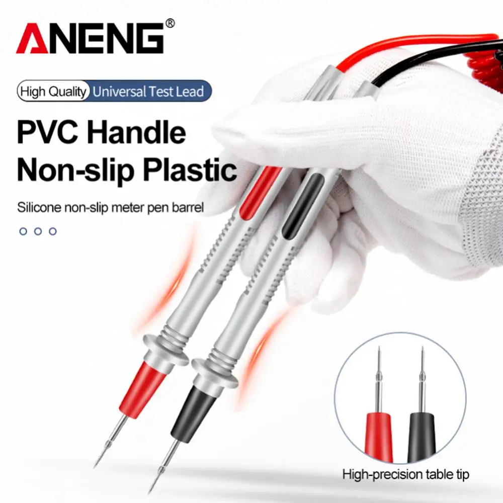 20A 1000V Universal Multimeter Probe Spring Test Leads Testing IC LED for Multimeter Digital Meter Clamp Meter Desktop Meter
20A 1000V Universal Multimeter Probe Spring Test Leads Testing IC LED for Multimeter Digital Meter Clamp Meter Desktop Meter