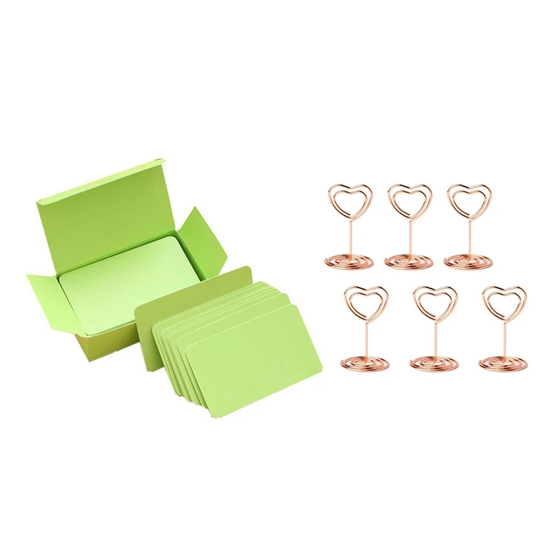100Pcs Memory Cards Blank DIY Graffiti Word Cards With 20Pcs Mini Place Card Holders Table Number Stands
100Pcs Memory Cards Blank DIY Graffiti Word Cards With 20Pcs Mini Place Card Holders Table Number Stands