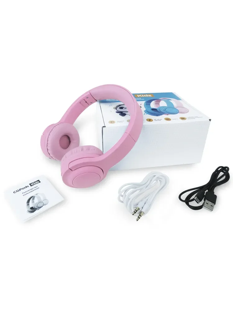 Беспроводные детские наушники CaseGuru CGPods кидс с микрофоном / bluetooth 5.0 / розовые
Беспроводные детские наушники CaseGuru CGPods кидс с микрофоном / bluetooth 5.0 / розовые