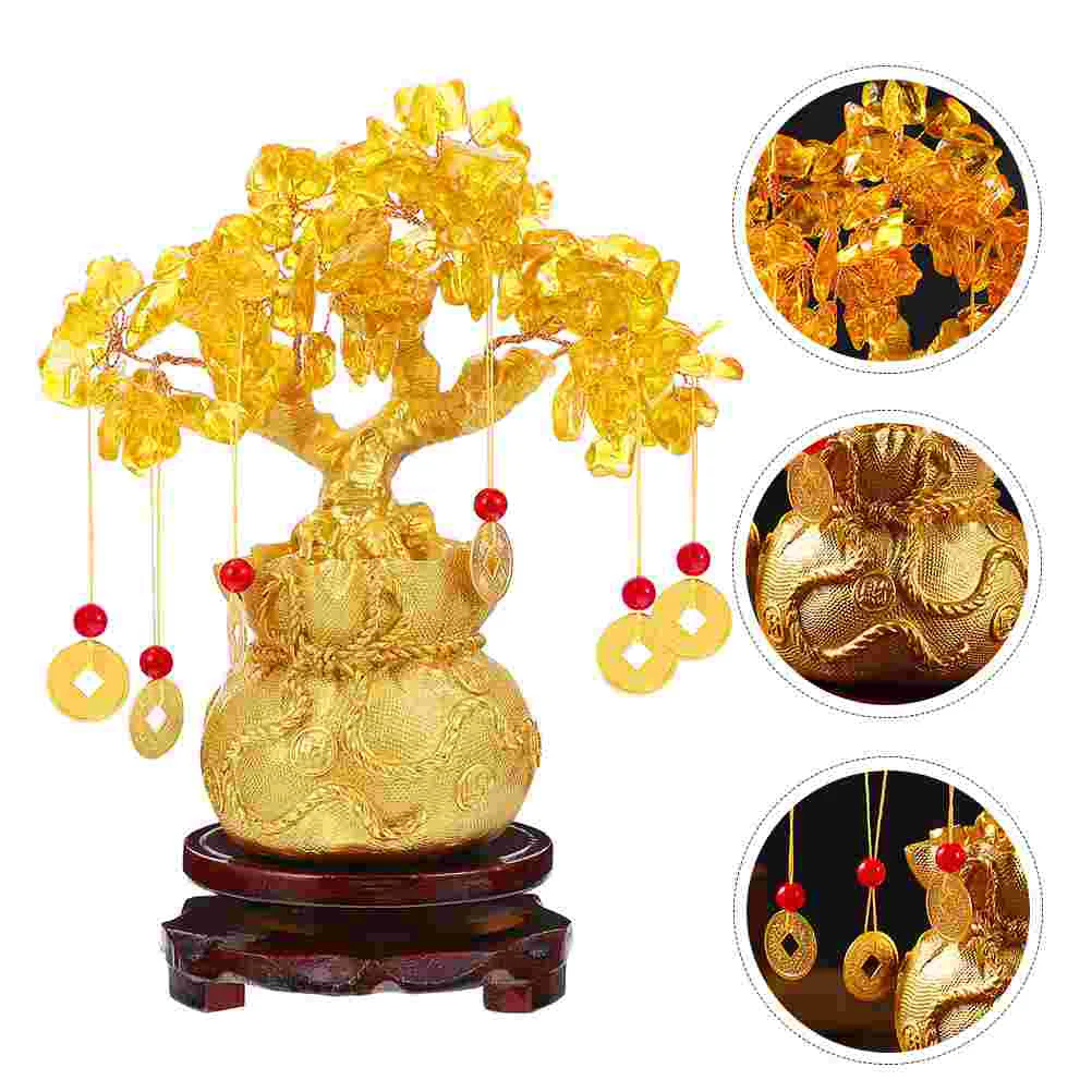Tree Money Bonsai Crystal Fortune Statue Shui Feng Luck Good Chinese Decoration Ornament Gemstone Sculpture Coin Table
Tree Money Bonsai Crystal Fortune Statue Shui Feng Luck Good Chinese Decoration Ornament Gemstone Sculpture Coin Table