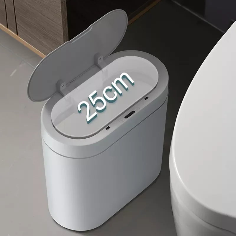 8L Trash Can Automatic Smart Sensor Trash Bin Household Storage Bucket Kitchen Bathroom Waterproof Trash Bin for Toilet Bedroom
8L Trash Can Automatic Smart Sensor Trash Bin Household Storage Bucket Kitchen Bathroom Waterproof Trash Bin for Toilet Bedroom