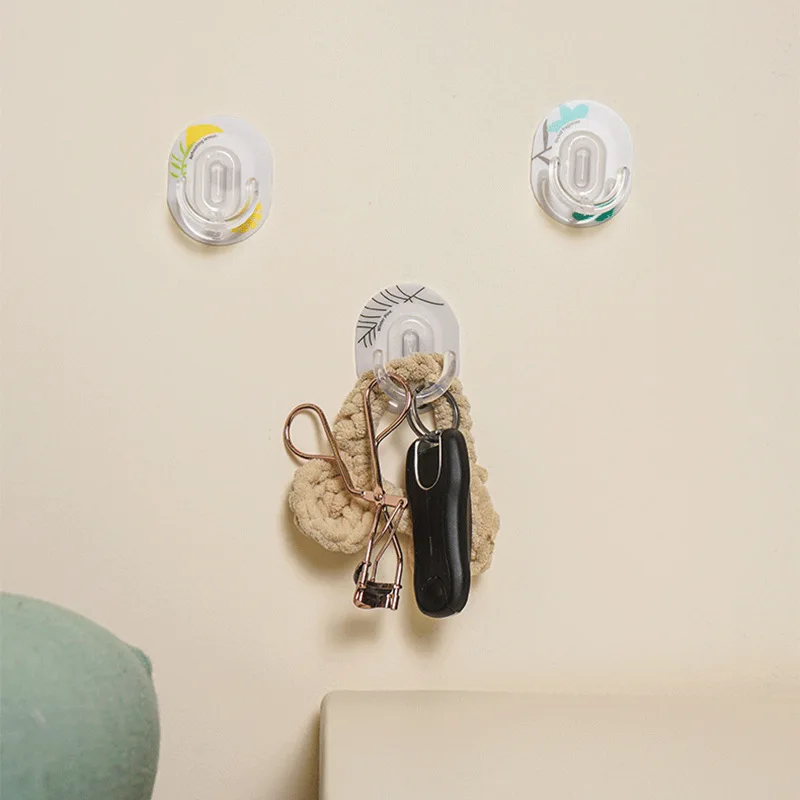 Random New Seamless Hook Behind The Door No Punching Strong Sticky Hook Household Plastic Double Hook Wall Storage Clothes Hook 
Random New Seamless Hook Behind The Door No Punching Strong Sticky Hook Household Plastic Double Hook Wall Storage Clothes Hook