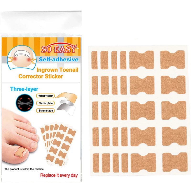 50pcs Nail Correction Stickers Ingrown Toenail Corrector Patches Treatment Recover Corrector Pedicure Care Tool
50pcs Nail Correction Stickers Ingrown Toenail Corrector Patches Treatment Recover Corrector Pedicure Care Tool