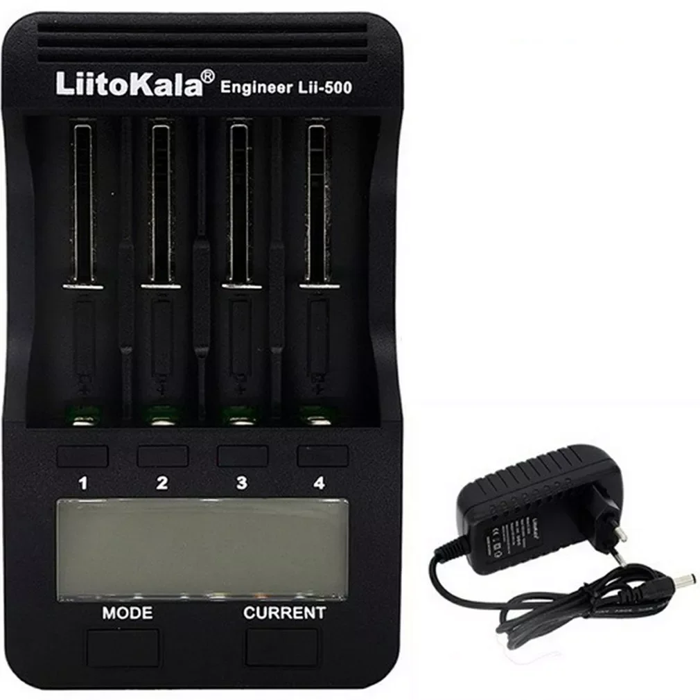 NEW2023 Lithium Battery Charger Lii-500 18650/26650 Charger Adapter LCD Display LCD Charger Battery Charger With Screen
NEW2023 Lithium Battery Charger Lii-500 18650/26650 Charger Adapter LCD Display LCD Charger Battery Charger With Screen