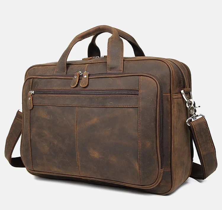Newsbirds Vintage Leather Men Bag Genuine Leather Laptop Briefcase Bag Real Cowskin Business Handbag Leather mens male portfolio
Newsbirds Vintage Leather Men Bag Genuine Leather Laptop Briefcase Bag Real Cowskin Business Handbag Leather mens male portfolio