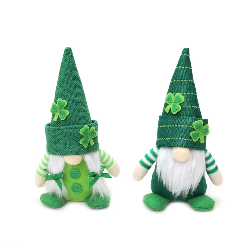 Irish National Day Couple Doll Clover Faceless Old Dwarf Doll Festival Decorations Arrangement Props
Irish National Day Couple Doll Clover Faceless Old Dwarf Doll Festival Decorations Arrangement Props