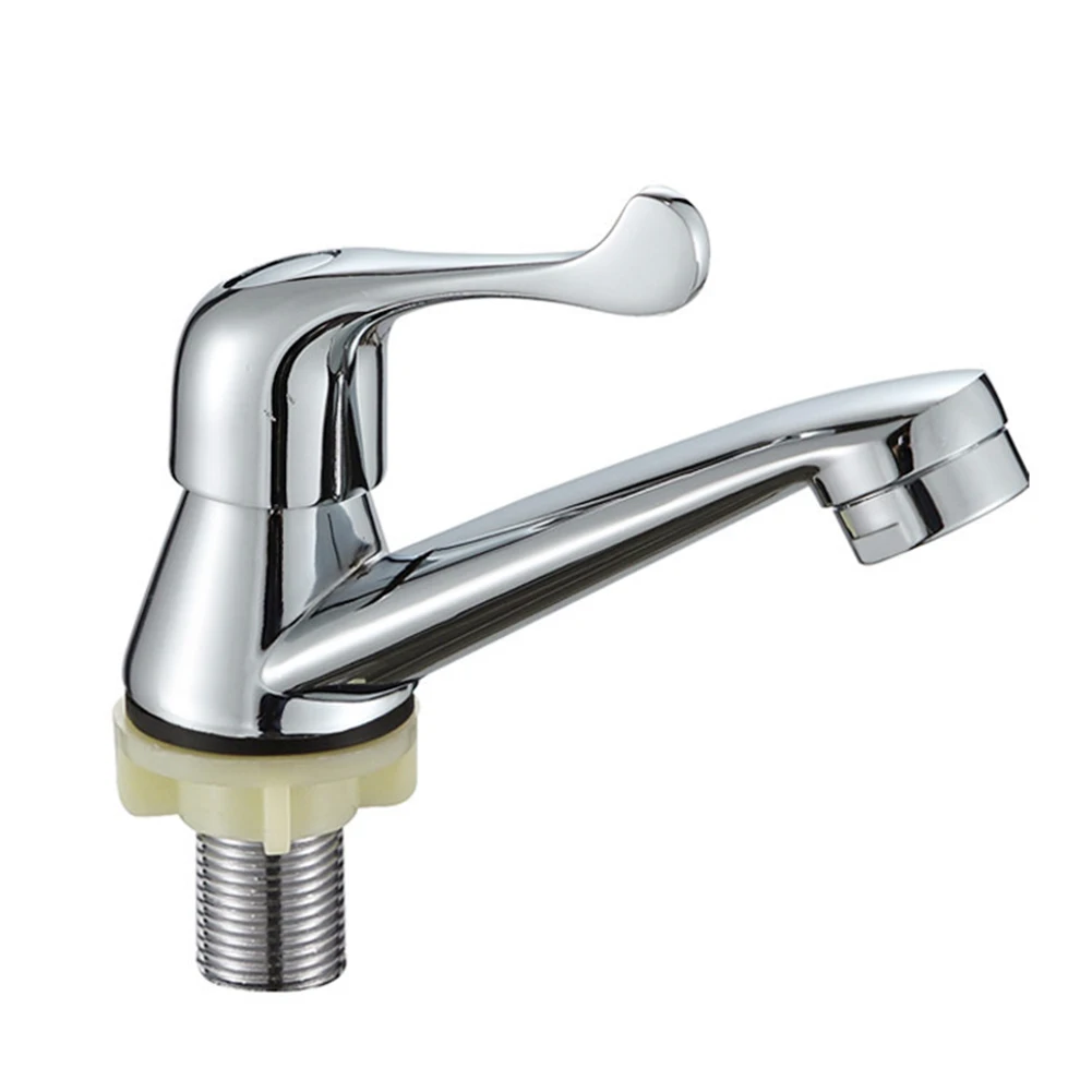 Bathroom Sink Faucet Single Cold Water Tap Quick Open Basin Water Tap Stainless Steel Desktop Basin Tap Faucet Bathroom Access
Bathroom Sink Faucet Single Cold Water Tap Quick Open Basin Water Tap Stainless Steel Desktop Basin Tap Faucet Bathroom Access
