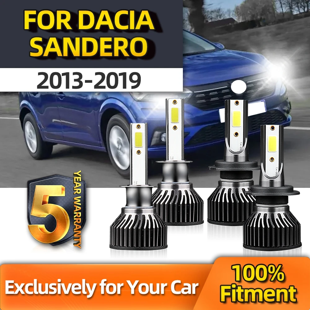 Crossfox 110 Вт COB Чип автомобильные лампы заменяемые высокие H1 низкие H7 Высокое разрешение 200 м расстояние экспозиции для DACIA Sandero 2013-2019 
Crossfox 110 Вт COB Чип автомобильные лампы заменяемые высокие H1 низкие H7 Высокое разрешение 200 м расстояние экспозиции для DACIA Sandero 2013-2019