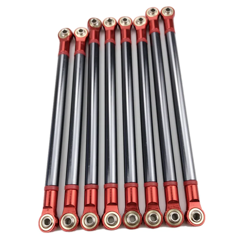 8Pcs/Lot Alloy Link Rod 313MM Wheelbase Suit For Axial SCX10 1/10 RC Crawler Car Parts
8Pcs/Lot Alloy Link Rod 313MM Wheelbase Suit For Axial SCX10 1/10 RC Crawler Car Parts