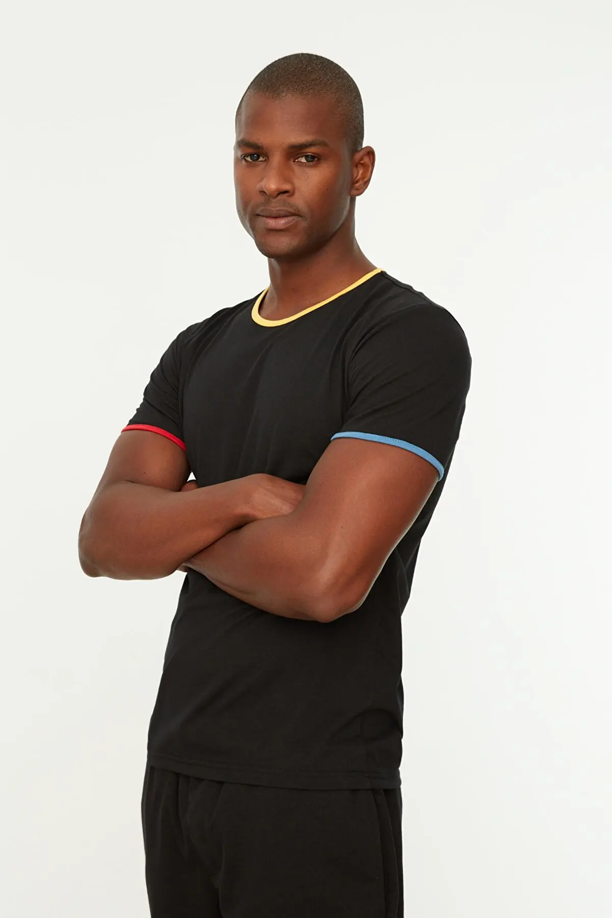 Black Men Slim Fit 100% Cotton Bicycle Collar Short Sleeve t-shirt t-shirt t-shirt For Men t-shirt
Black Men Slim Fit 100% Cotton Bicycle Collar Short Sleeve t-shirt t-shirt t-shirt For Men t-shirt