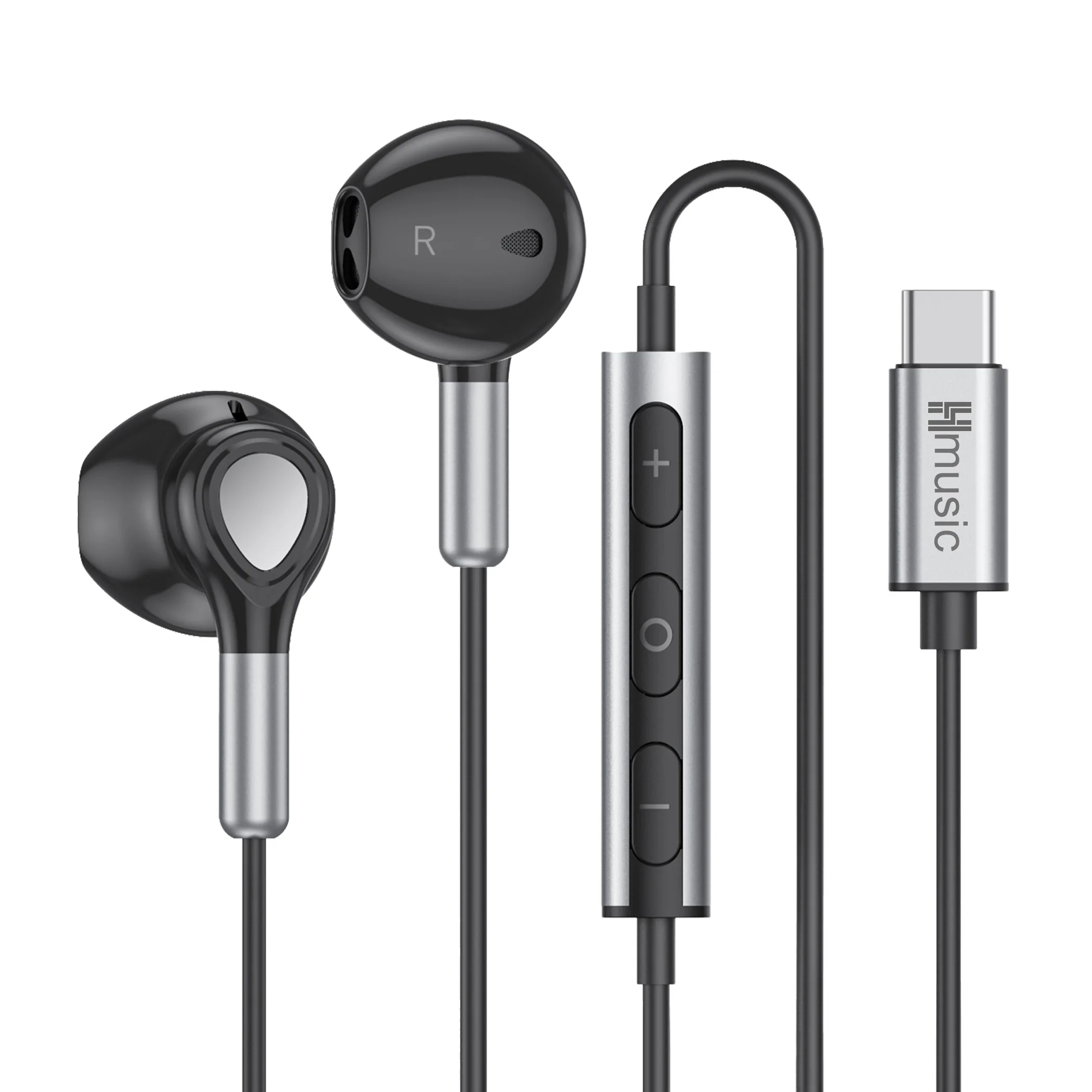 Hmusic USB C Headphones, USB Type C Headphone Magnetic, Wired Earbuds in-Ear Headset with Mic Volume Control for USB C Phones
Hmusic USB C Headphones, USB Type C Headphone Magnetic, Wired Earbuds in-Ear Headset with Mic Volume Control for USB C Phones