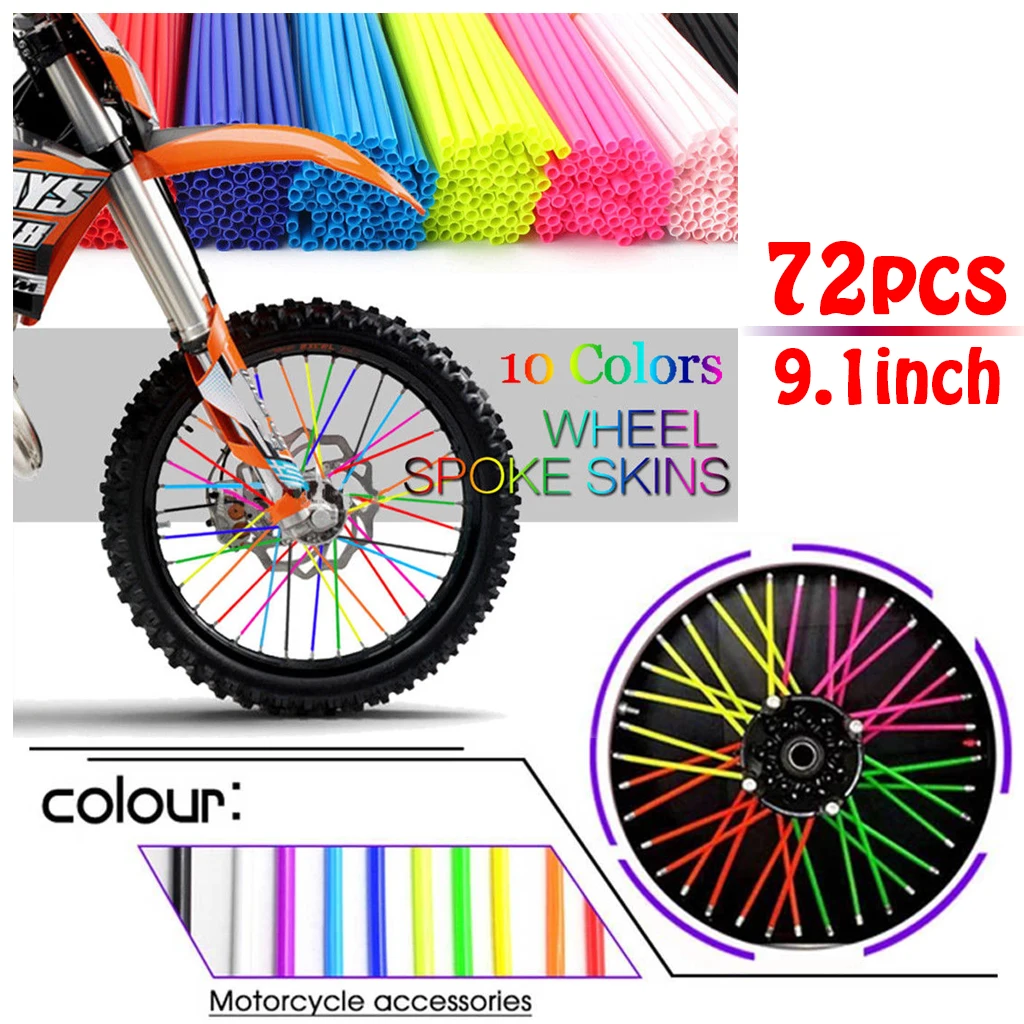 72 Pcs Motorcycle Dirt Bike Wheel Rim Spoke Rim Skin Cover Protector For Gas Gas EC2T FSE FSR EC300 EC250 EC 250 300 EC250 EC300
72 Pcs Motorcycle Dirt Bike Wheel Rim Spoke Rim Skin Cover Protector For Gas Gas EC2T FSE FSR EC300 EC250 EC 250 300 EC250 EC300