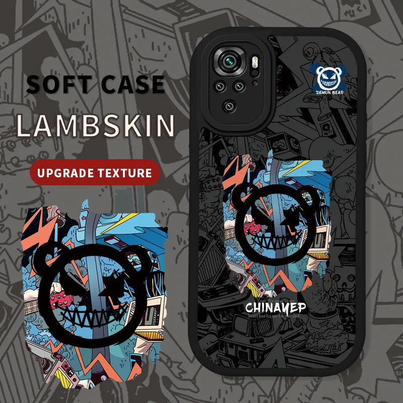 Doodle Devil Lambskin Leather Case for Xiaomi Redmi Note 4G Indina Max 10T 10 S 11 China 11S 11T 7 S Poco M3 M4 Pro 5G Silicon
Doodle Devil Lambskin Leather Case for Xiaomi Redmi Note 4G Indina Max 10T 10 S 11 China 11S 11T 7 S Poco M3 M4 Pro 5G Silicon