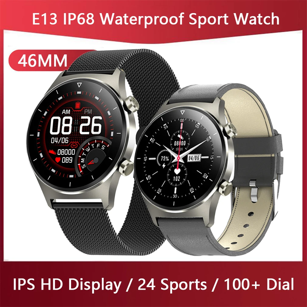 Huawei Factory Smart Watch Man IP68 Waterproof Automatic Digital Clock Men Sport Watches E13 Fintess Bracelet Women's Wristwatch
Huawei Factory Smart Watch Man IP68 Waterproof Automatic Digital Clock Men Sport Watches E13 Fintess Bracelet Women's Wristwatch