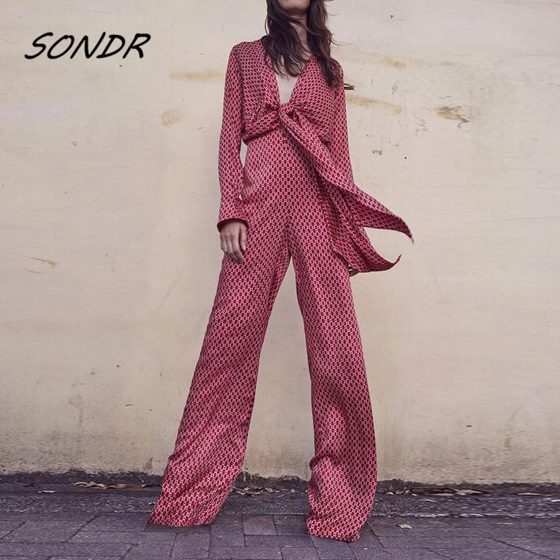 Summer One Piece Outfits Elegant OL Jumpsuit Plaid Fashion Streetwear Bow Long Sleeve V Neck Jumpsuit
Summer One Piece Outfits Elegant OL Jumpsuit Plaid Fashion Streetwear Bow Long Sleeve V Neck Jumpsuit