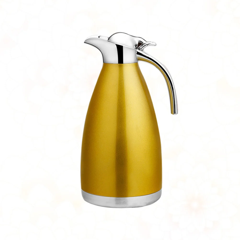 Stainless Steel Thermal Carafe Hot Cold Water Pitcher Insulated Coffee Tea Water Pot Household Water Kettle ( 2L And tableware
Stainless Steel Thermal Carafe Hot Cold Water Pitcher Insulated Coffee Tea Water Pot Household Water Kettle ( 2L And tableware