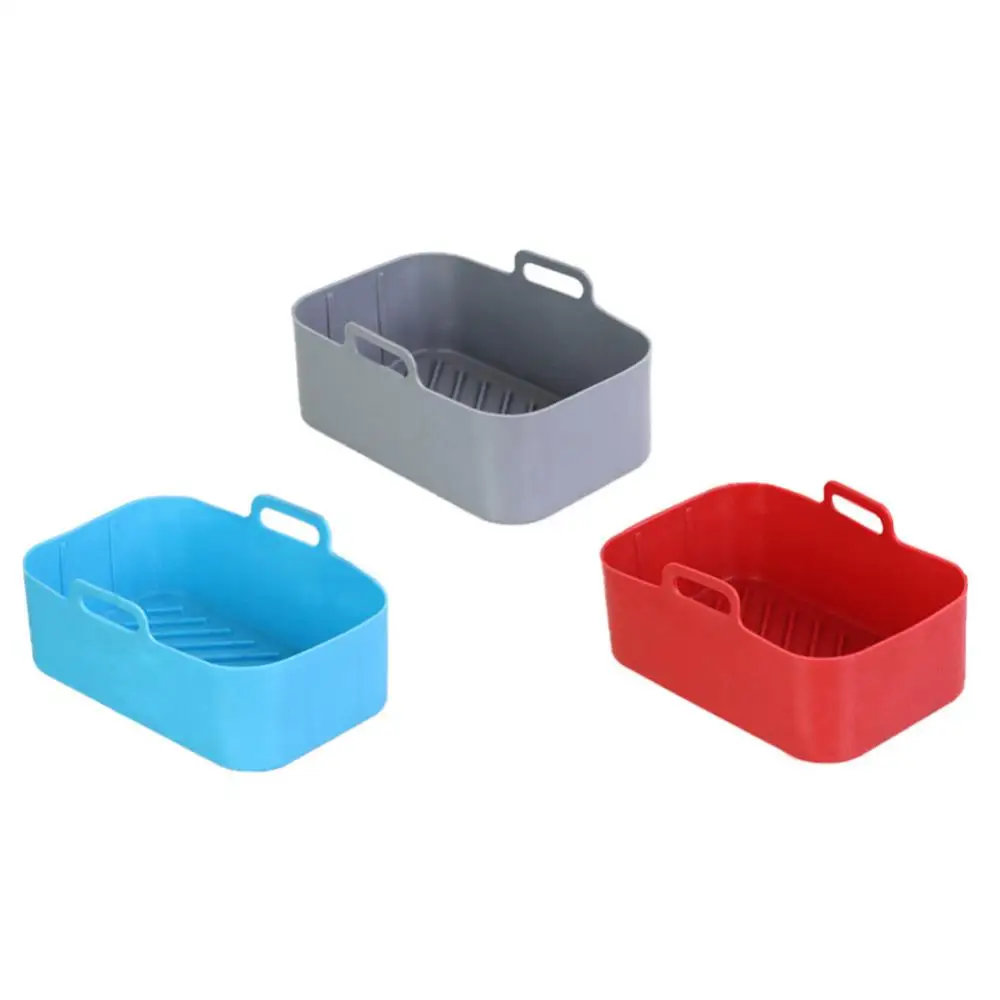 Reusable Air Fryer Silicone Pot Healthy And Safe Material Silicone Air Fryer Accessories Liners Rectangle Air Fryer Silicone Pad
Reusable Air Fryer Silicone Pot Healthy And Safe Material Silicone Air Fryer Accessories Liners Rectangle Air Fryer Silicone Pad