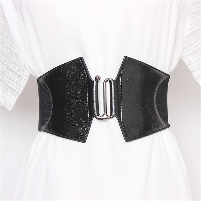 Elastic Corset Belt Female Waist Wide Belts for Women Designer High Quality Stretch Cummerbunds Dress Waistband
Elastic Corset Belt Female Waist Wide Belts for Women Designer High Quality Stretch Cummerbunds Dress Waistband