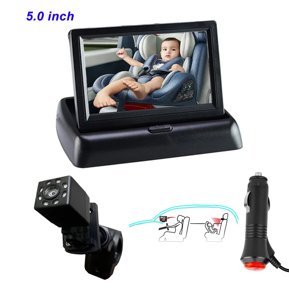 Car Baby Rearview Mirror Camera 5.0 HD Night Baby Suction Cup Bracket 360 Degrees Car Seat Mirror High Quality
Car Baby Rearview Mirror Camera 5.0 HD Night Baby Suction Cup Bracket 360 Degrees Car Seat Mirror High Quality