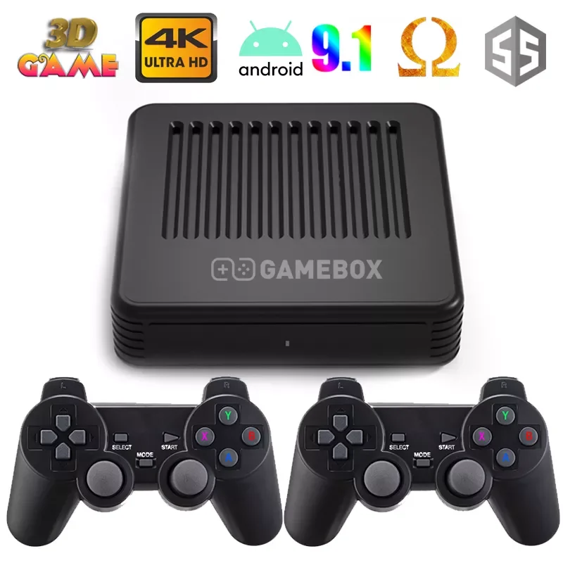 NEW2023 G11 TV Set-top Box Game Console Dual System Android 9.0 2.4G Wirelesse Apps Video Call DLNA PSP Game Consol
NEW2023 G11 TV Set-top Box Game Console Dual System Android 9.0 2.4G Wirelesse Apps Video Call DLNA PSP Game Consol