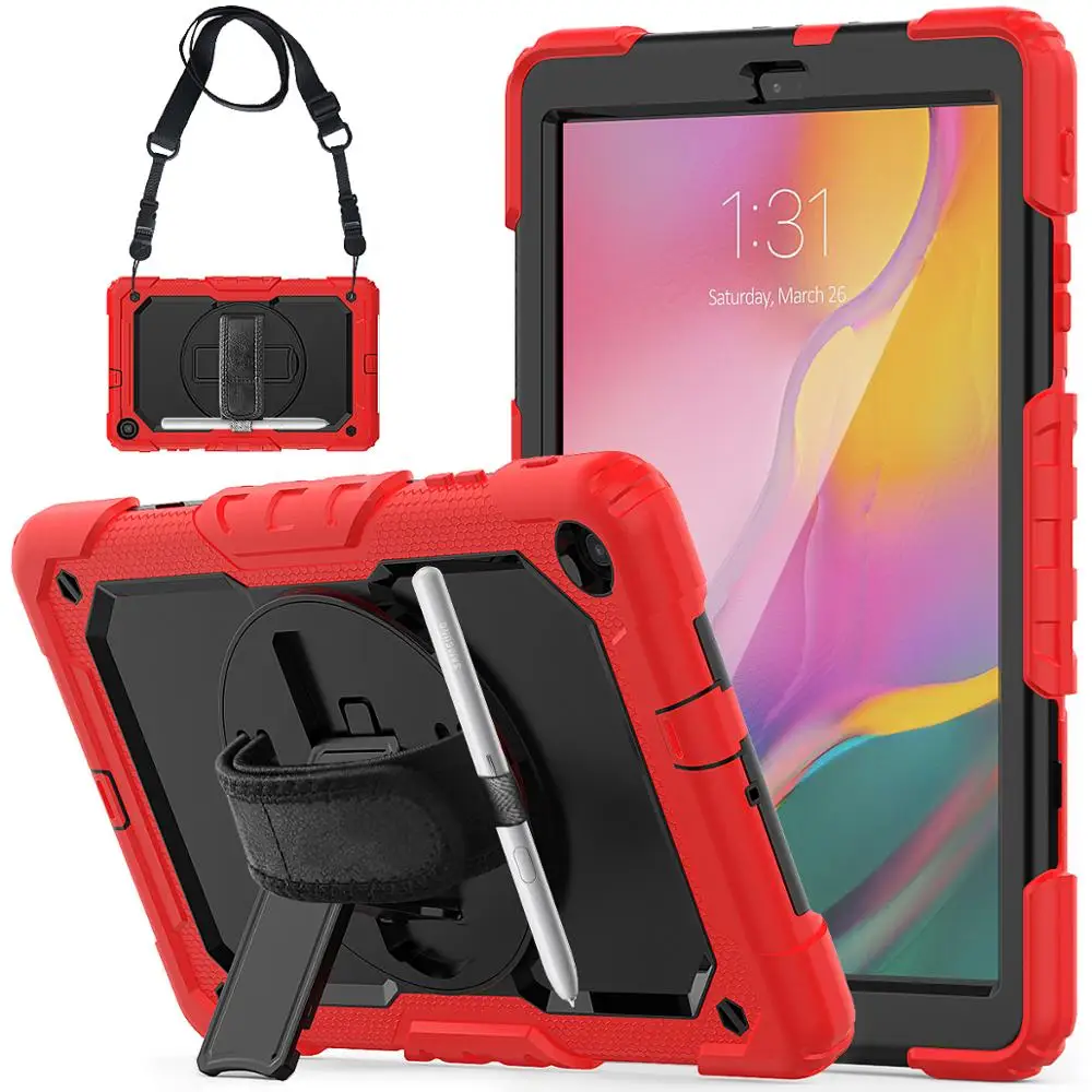 For samsung galaxy tab a 10.1 2019 SM T510 T515 case with rotation hand strap and kickstand
For samsung galaxy tab a 10.1 2019 SM T510 T515 case with rotation hand strap and kickstand