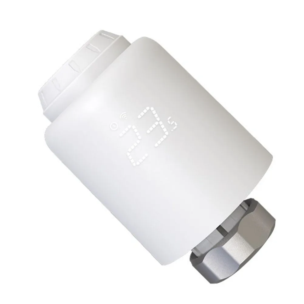 Smart Thermostatic Radiator Valve Home Heating Thermostat Actuator Programmable Voice Floor Heating Temperature Control Valve
Smart Thermostatic Radiator Valve Home Heating Thermostat Actuator Programmable Voice Floor Heating Temperature Control Valve
