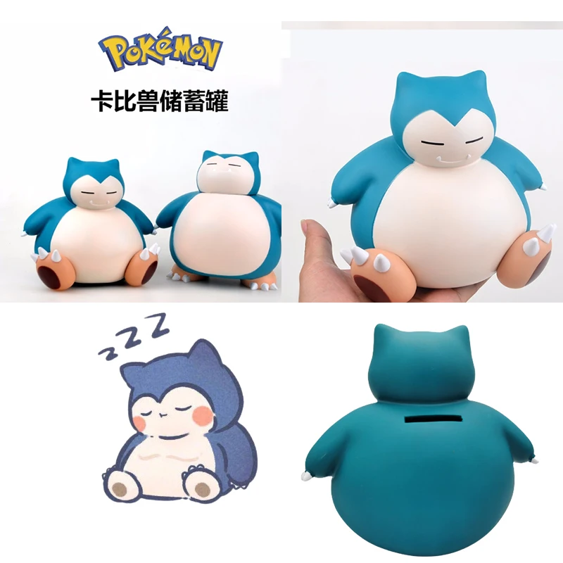 Anime Pokemon Pikachu Snorlax Kids Piggy Bank Large Capacity Bank Money Saving Box Unbreakable Cute boy girl toy birthday Gift
Anime Pokemon Pikachu Snorlax Kids Piggy Bank Large Capacity Bank Money Saving Box Unbreakable Cute boy girl toy birthday Gift