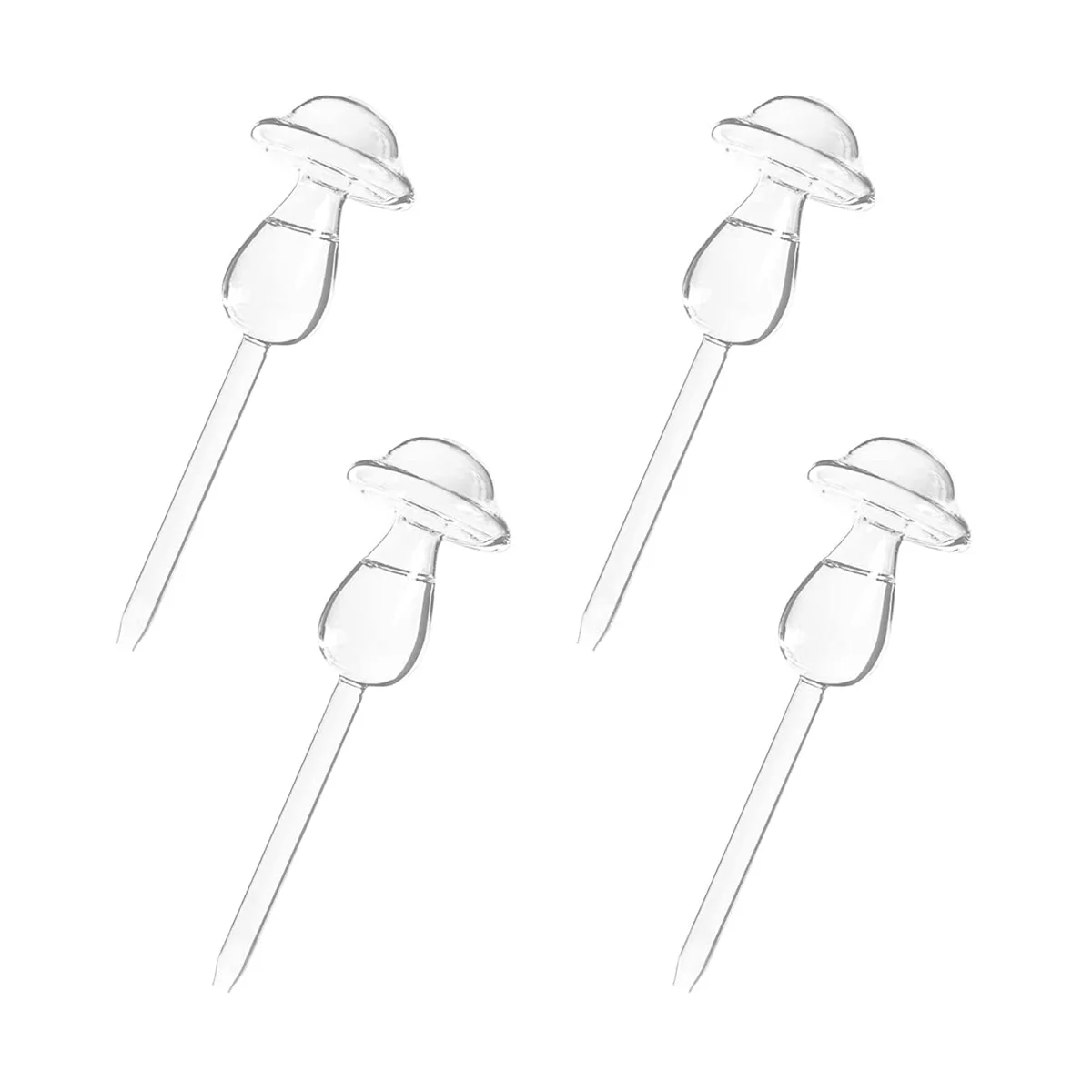 Glass Plant Watering Globe-Mushroom Self Watering Spikes-4 Pack Plant Watering Devices for Indoor and Outdoor Plants
Glass Plant Watering Globe-Mushroom Self Watering Spikes-4 Pack Plant Watering Devices for Indoor and Outdoor Plants