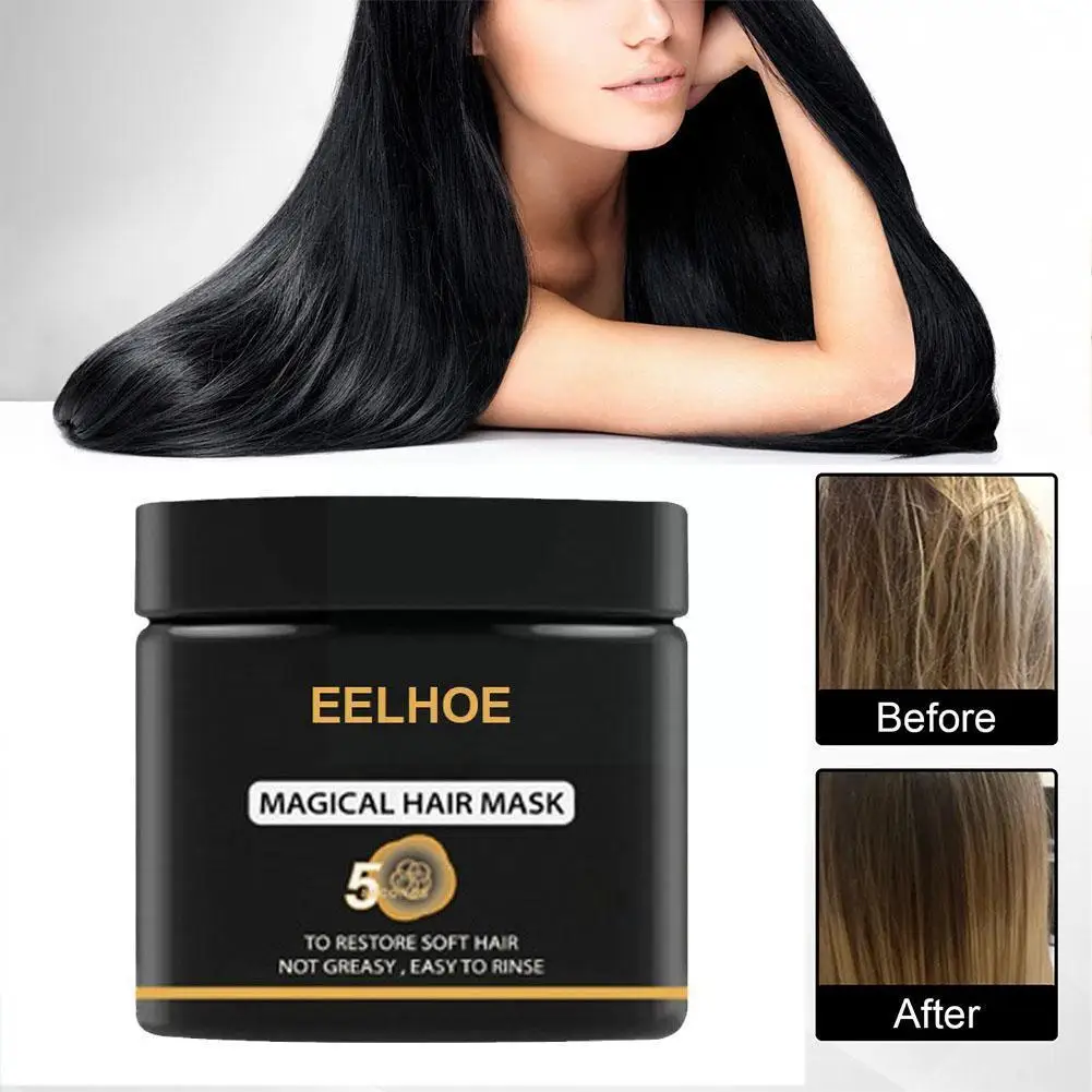 EELHOE Hair Mask Keratin Magical Soft Hair Treatment Hair Health Beauty Care for Repair Dryness and Smoothing Frizz 50ml M5N1
EELHOE Hair Mask Keratin Magical Soft Hair Treatment Hair Health Beauty Care for Repair Dryness and Smoothing Frizz 50ml M5N1