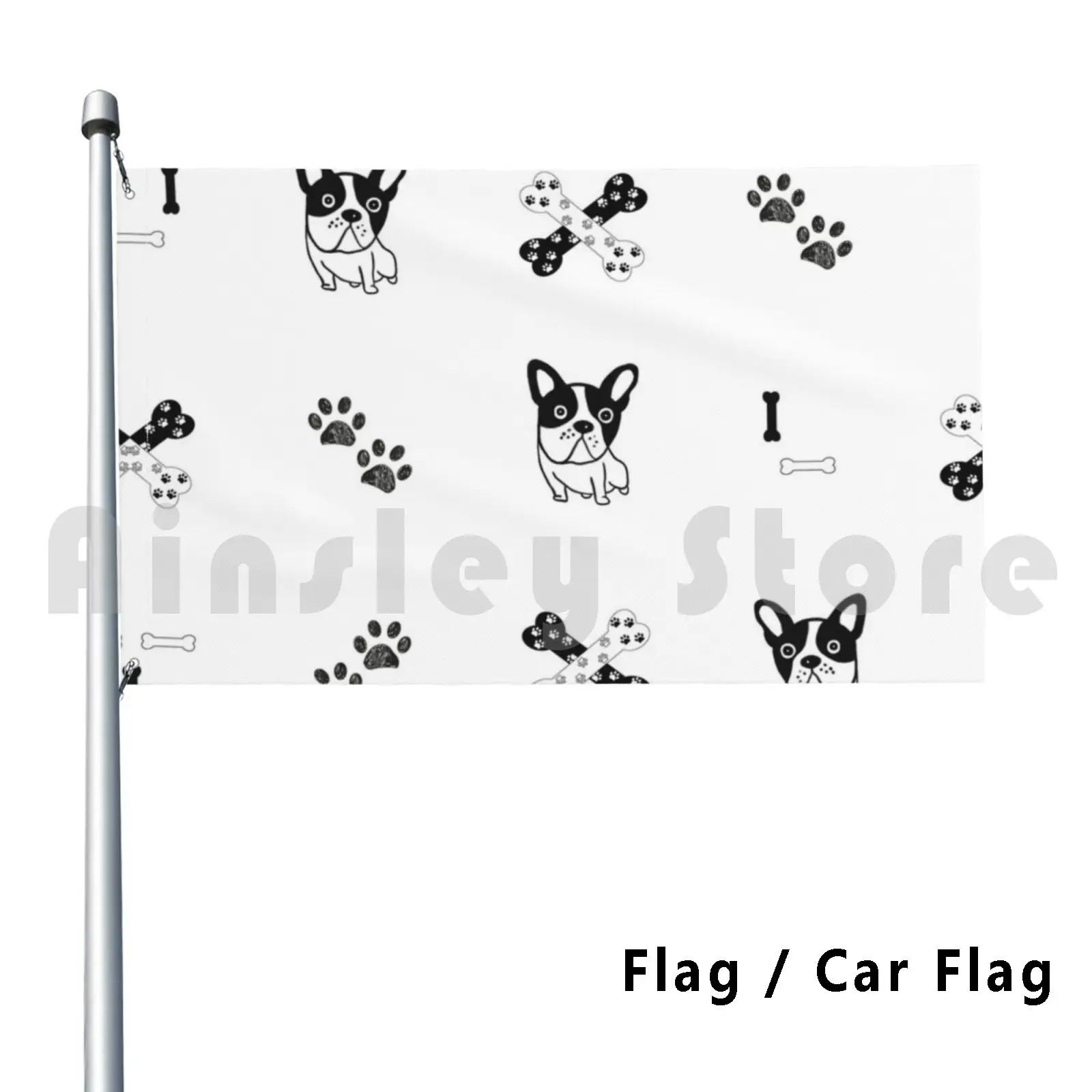 287-Gulsen-Hand Drawn Bulldog , Paw Print And Bones Hound Design Pattern Outdoor Decor Flag Car Flag Bulldog Autumn Winter
287-Gulsen-Hand Drawn Bulldog , Paw Print And Bones Hound Design Pattern Outdoor Decor Flag Car Flag Bulldog Autumn Winter