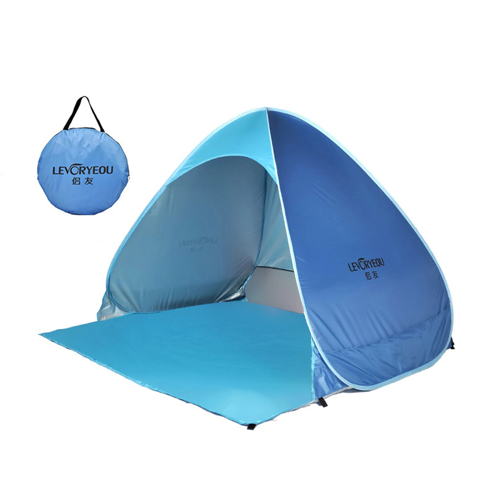 Outdoor Camping 1-4 People Tent Easy To Install 1Layer of Anti-Ultraviolet Treatment Windproof Beach Climbing Tent With Bag
Outdoor Camping 1-4 People Tent Easy To Install 1Layer of Anti-Ultraviolet Treatment Windproof Beach Climbing Tent With Bag