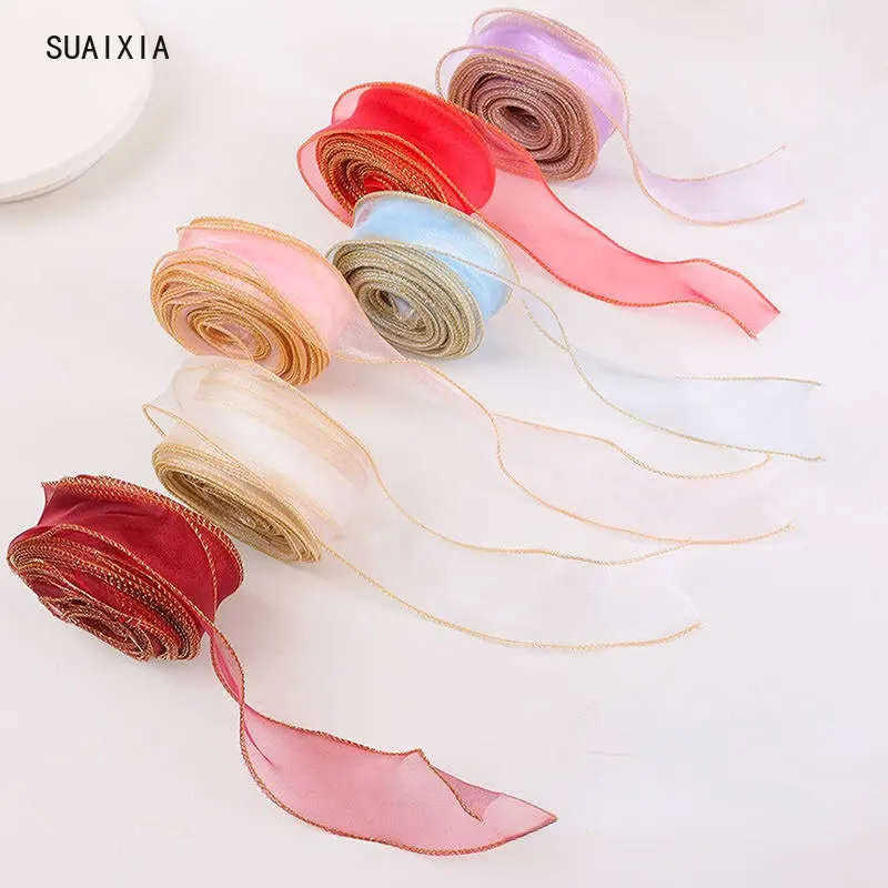 Fishtail Yarn Wave Silk Organza Ribbon Bowknot Material For Flower Bouquet Wrapping Gift Box Packaging Wedding Party Decorations
Fishtail Yarn Wave Silk Organza Ribbon Bowknot Material For Flower Bouquet Wrapping Gift Box Packaging Wedding Party Decorations