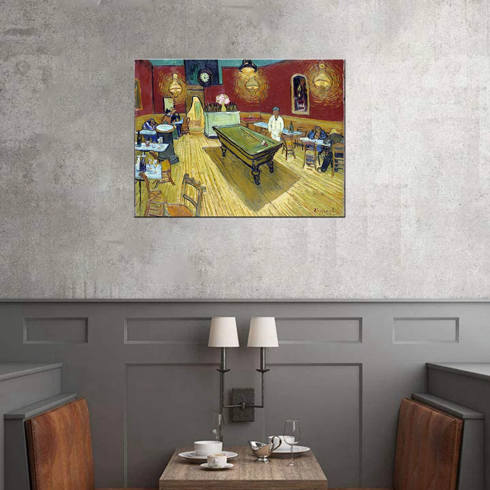 Van Gogh Replica Night Coffee Shop Landscape Picture Modern Home Decorations Posters and Prints Painting Decor Dropshipping
Van Gogh Replica Night Coffee Shop Landscape Picture Modern Home Decorations Posters and Prints Painting Decor Dropshipping