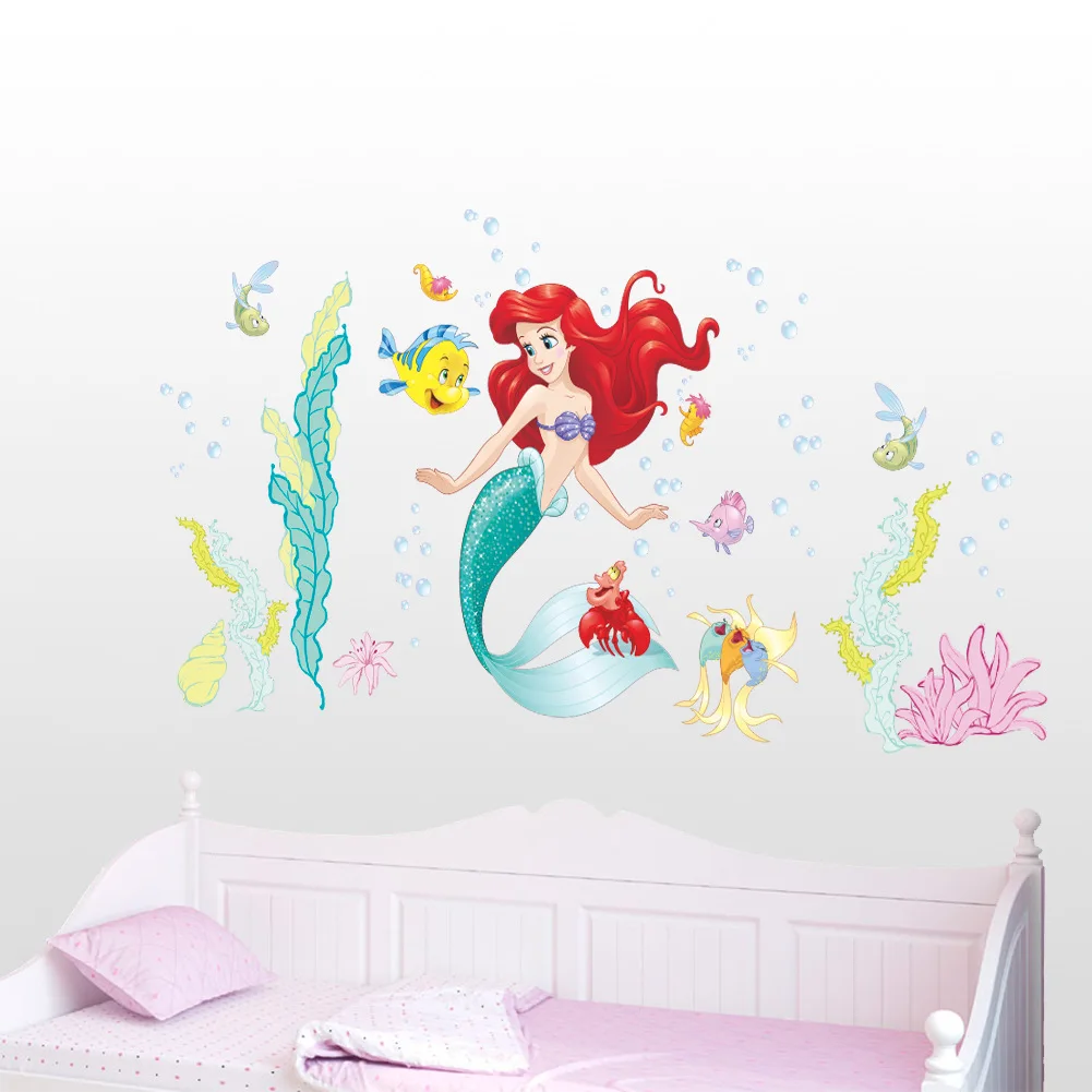 Disney Anime Figures Ariel Wall Stickers Bedroom Decor for Bathroom Living Room Kindergarten Stickers for Kids Birthday Gifts
Disney Anime Figures Ariel Wall Stickers Bedroom Decor for Bathroom Living Room Kindergarten Stickers for Kids Birthday Gifts