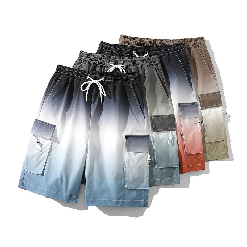 Japan Style gradual change Cargo Shorts 2022 New Summer Trendy Bermuda Men High Street Retro Loose All-match Knee Length Shorts
Japan Style gradual change Cargo Shorts 2022 New Summer Trendy Bermuda Men High Street Retro Loose All-match Knee Length Shorts