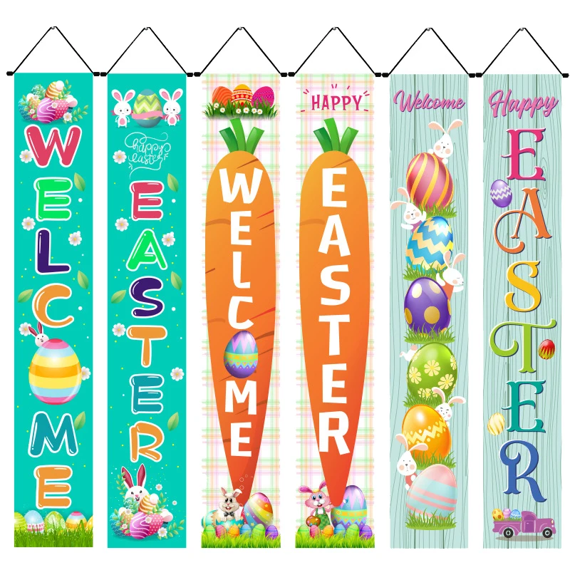 Easter Decoration 2022 Easter Door Banner Carrot Rabbit Happy Easter Party Hanging Decor For Home Welcome Spring Gift
Easter Decoration 2022 Easter Door Banner Carrot Rabbit Happy Easter Party Hanging Decor For Home Welcome Spring Gift