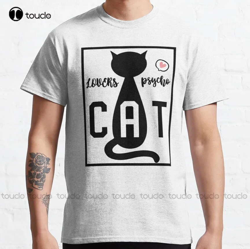 Cat Lovers Psychology Funny Cat Classic T-Shirt Mama Shirt Oversized Graphic T Shirts 100% Cotton Xs-5Xl Size Retro
Cat Lovers Psychology Funny Cat Classic T-Shirt Mama Shirt Oversized Graphic T Shirts 100% Cotton Xs-5Xl Size Retro
