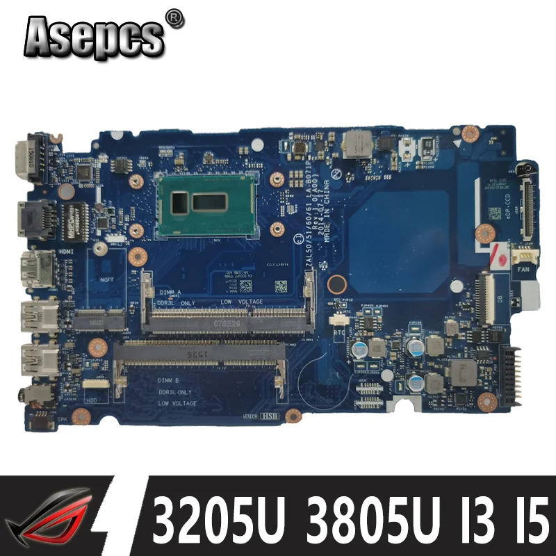 LA-B071P For Dell Latitude 14 3450 3550 Laptop Motherboard w/ 3205U 3805U I3 I5 4th Gen or 5th Gen CPU motherboard CN-0YCX7C
LA-B071P For Dell Latitude 14 3450 3550 Laptop Motherboard w/ 3205U 3805U I3 I5 4th Gen or 5th Gen CPU motherboard CN-0YCX7C