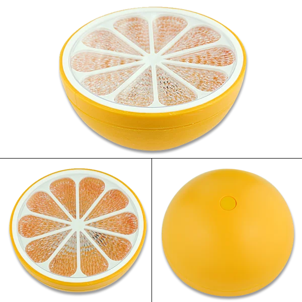 Orange Hemisphere Shape LED Color Changing Colorful Night Light Bath Water Resist Lamp 3 AAA Batteries Powered Atmosphere Light
Orange Hemisphere Shape LED Color Changing Colorful Night Light Bath Water Resist Lamp 3 AAA Batteries Powered Atmosphere Light