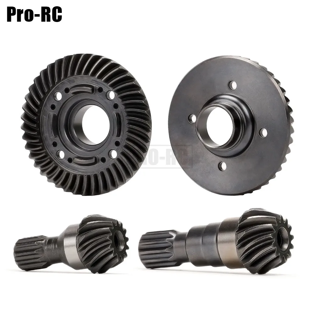Hard Chrome Steel Front Rear Differential Ring Pinion Gear 7790 7791 7792 13/42-Tooth Heavy Duty for RC Car 1/5 TRAXXAS X-Maxx
Hard Chrome Steel Front Rear Differential Ring Pinion Gear 7790 7791 7792 13/42-Tooth Heavy Duty for RC Car 1/5 TRAXXAS X-Maxx