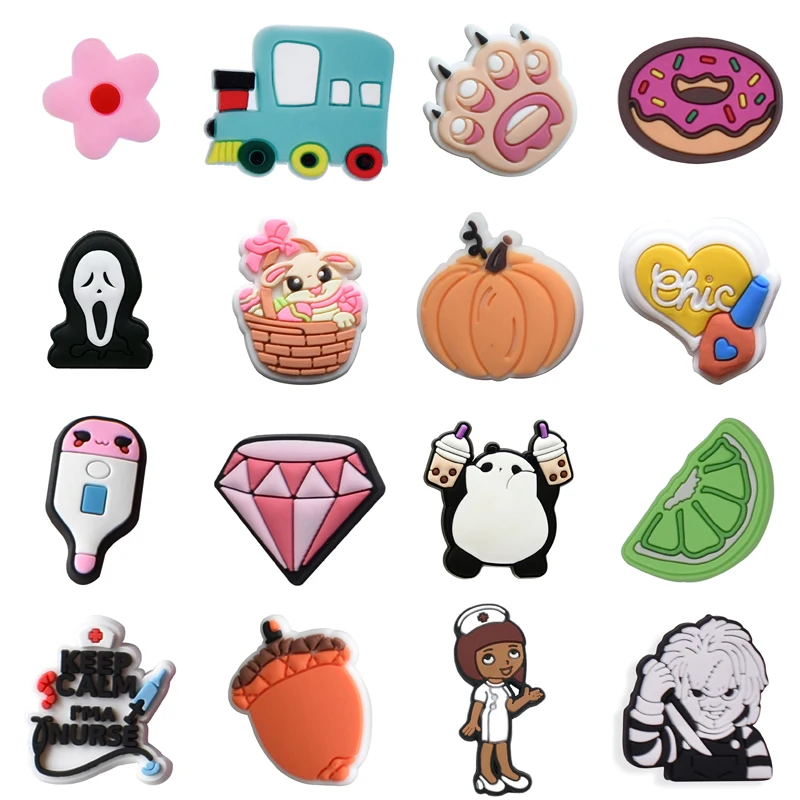 Hot Sales 1pcs PVC Shoe Charms Decorations Accessories Pins for Croc Wristbands Sandals Buckle Kids Adult X-mas Party Gifts 
Hot Sales 1pcs PVC Shoe Charms Decorations Accessories Pins for Croc Wristbands Sandals Buckle Kids Adult X-mas Party Gifts