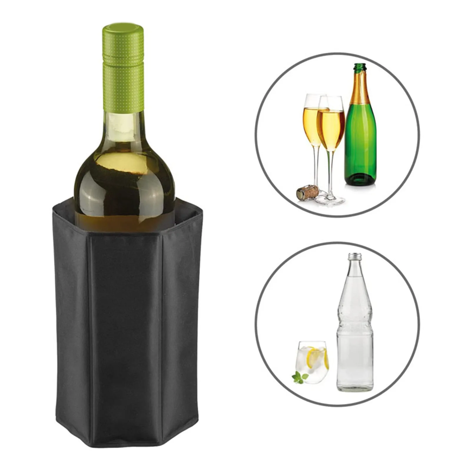 1PC Wine Bottle Freezer Bag Beer Chiller Cooler Bag Ice Cooling Gel Holder Carrier Portable Liquor Ice-Cold Tools &Chillers PVC
1PC Wine Bottle Freezer Bag Beer Chiller Cooler Bag Ice Cooling Gel Holder Carrier Portable Liquor Ice-Cold Tools &Chillers PVC