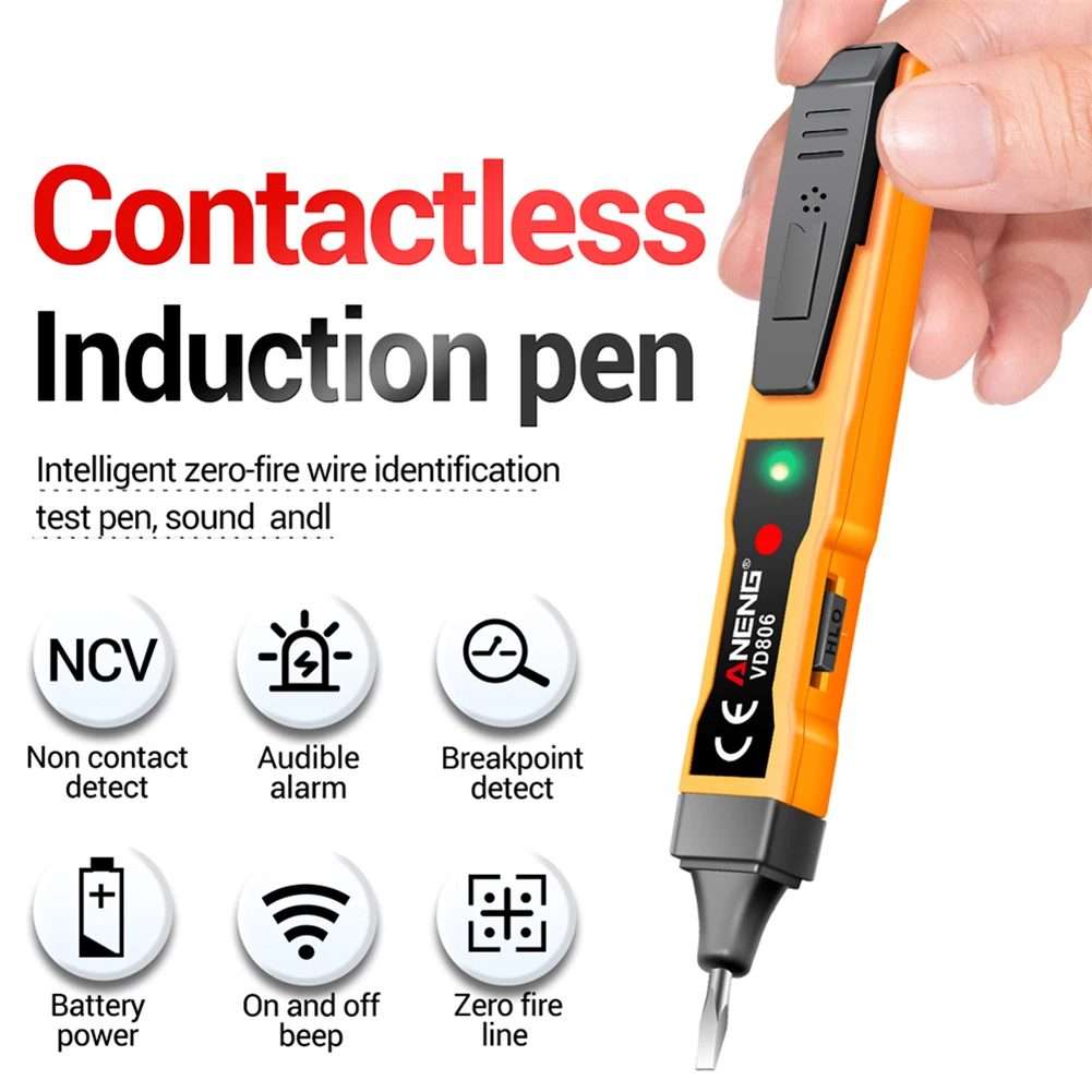 1pc Measuring Pencil AG13 Battery Power Electric Voltage Tester For Testing H/L/O Gear Button Function Yellow+Grey
1pc Measuring Pencil AG13 Battery Power Electric Voltage Tester For Testing H/L/O Gear Button Function Yellow+Grey