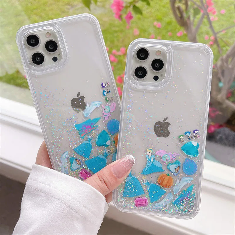 Disney Snow White Cartoon Clear Quicksan Phone Cases For iPhone 13 12 11 Pro Max XR XS MAX 8 X 7 Anti-drop Soft Shell Girl Gift
Disney Snow White Cartoon Clear Quicksan Phone Cases For iPhone 13 12 11 Pro Max XR XS MAX 8 X 7 Anti-drop Soft Shell Girl Gift