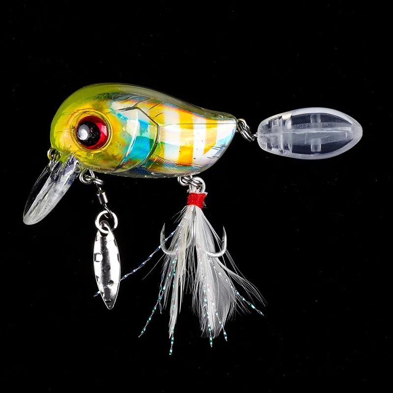Micro Bird Floating Water Small Fat Luya Baits Fishing Fake Bait 5.4cm4.8g Warped Bass Trout Horse Hard Bait Fishing Lures
Micro Bird Floating Water Small Fat Luya Baits Fishing Fake Bait 5.4cm4.8g Warped Bass Trout Horse Hard Bait Fishing Lures
