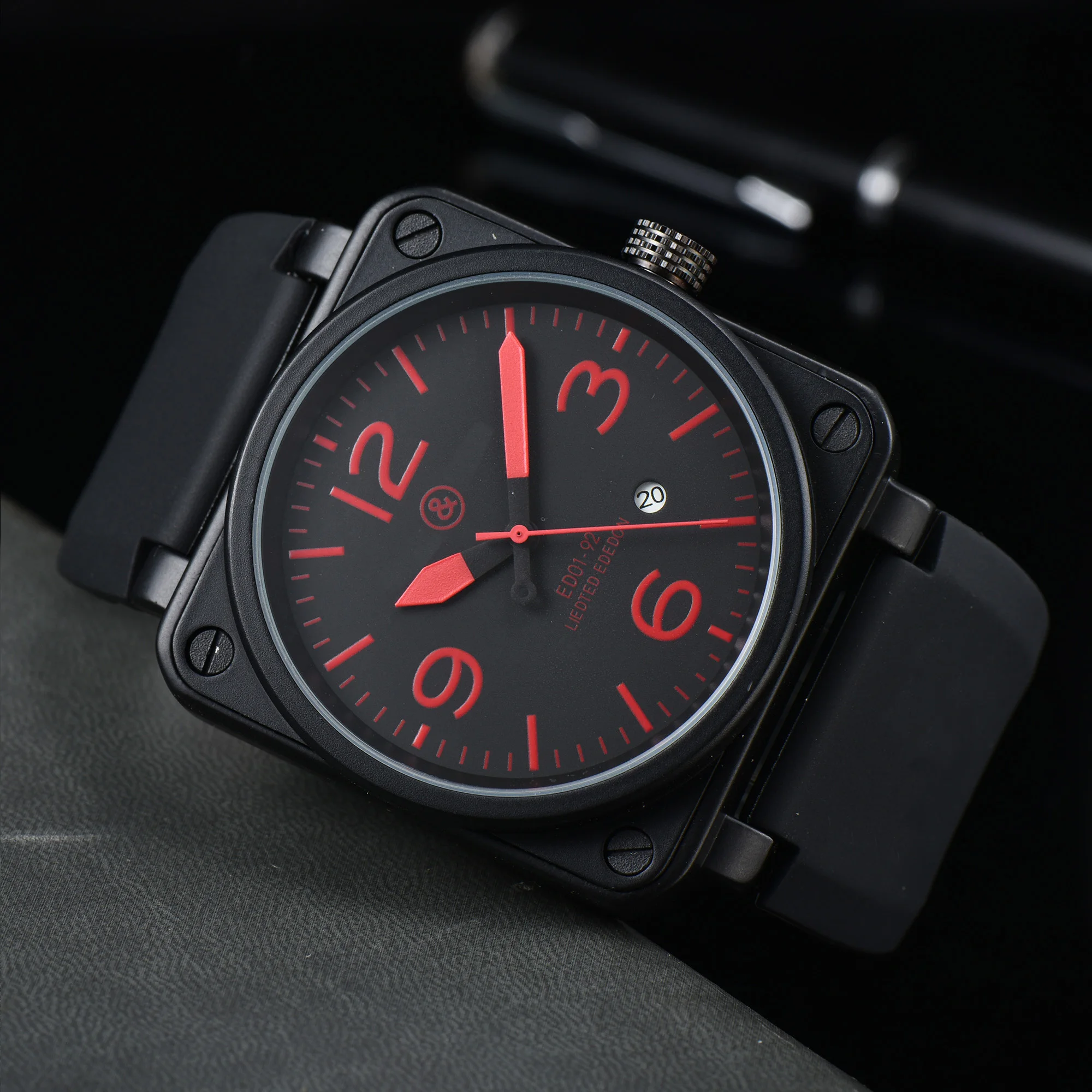 2023 New Original BR Model Sports Luxury Multifunction Mechanical Watch Business Silicone Strap Mens Ross Square Watch AAA Clock
2023 New Original BR Model Sports Luxury Multifunction Mechanical Watch Business Silicone Strap Mens Ross Square Watch AAA Clock