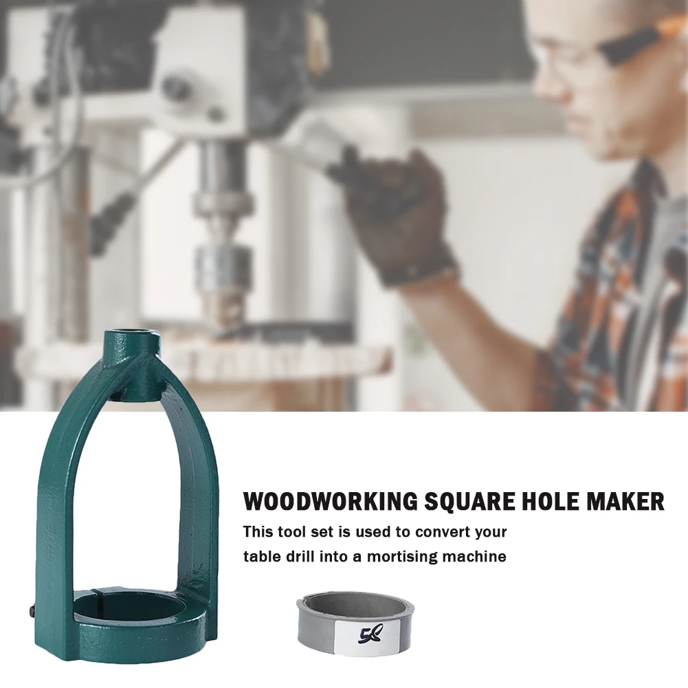 Square Mortise Machine Metal Drill Tenon Machines Converter Eyelet Small Easy To Install Durable Practical Carpentry Gadgets
Square Mortise Machine Metal Drill Tenon Machines Converter Eyelet Small Easy To Install Durable Practical Carpentry Gadgets