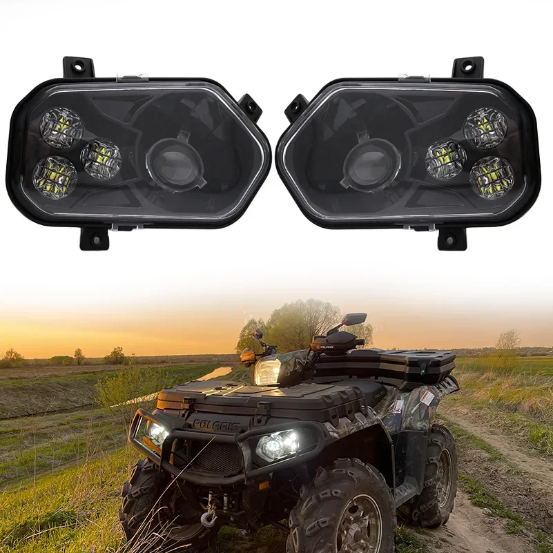 Фары головного света Polaris ATV, 2 шт., высокий и низкий 12-24 В для 2012-2013 Polaris RZR S Side X Side и 2012-2013 sportrzr 800 900 570
Фары головного света Polaris ATV, 2 шт., высокий и низкий 12-24 В для 2012-2013 Polaris RZR S Side X Side и 2012-2013 sportrzr 800 900 570