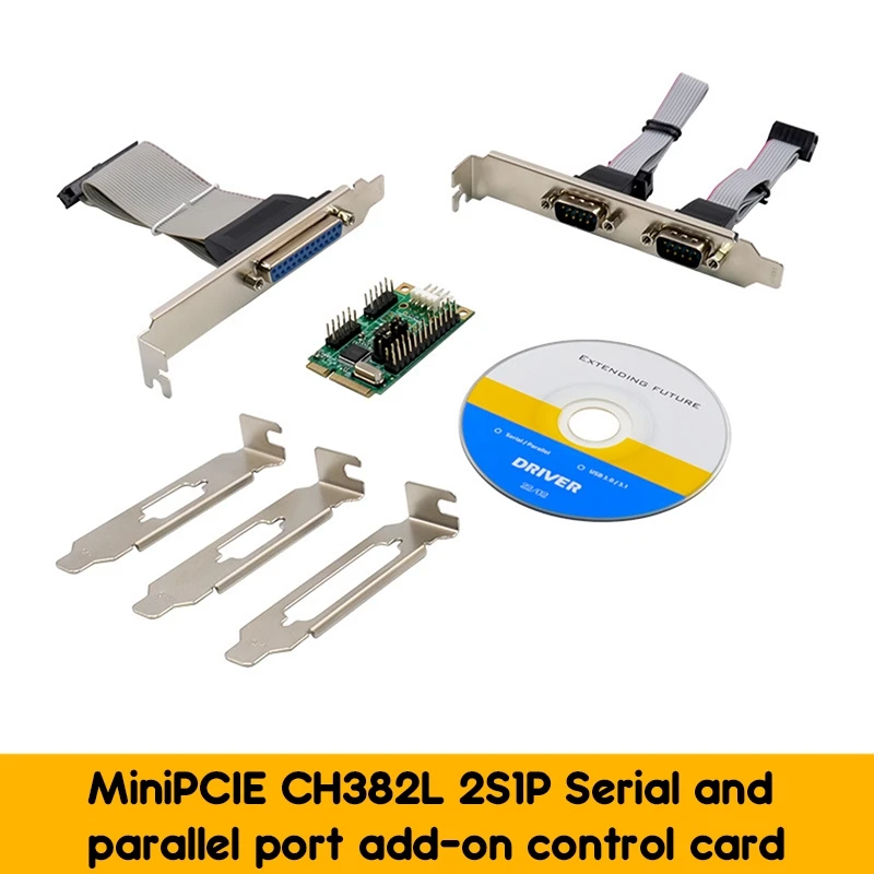 HOT-Mini PCIE CH382L 2S1P Serial And Parallel Port Additional Control Card Industrial Grade Multi-I/O Control Expansion Card
HOT-Mini PCIE CH382L 2S1P Serial And Parallel Port Additional Control Card Industrial Grade Multi-I/O Control Expansion Card