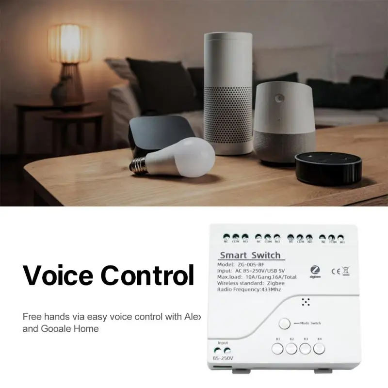 Zigbee Smart Switch Module Mini 4 Channel Control Diy Switches Mouble Smart Relay Switch Smart Home Wireless Wifi 10a Portable
Zigbee Smart Switch Module Mini 4 Channel Control Diy Switches Mouble Smart Relay Switch Smart Home Wireless Wifi 10a Portable
